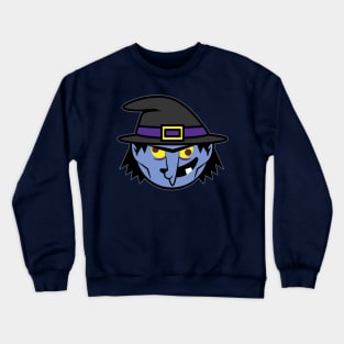 Witch Emoji Crewneck Sweatshirt